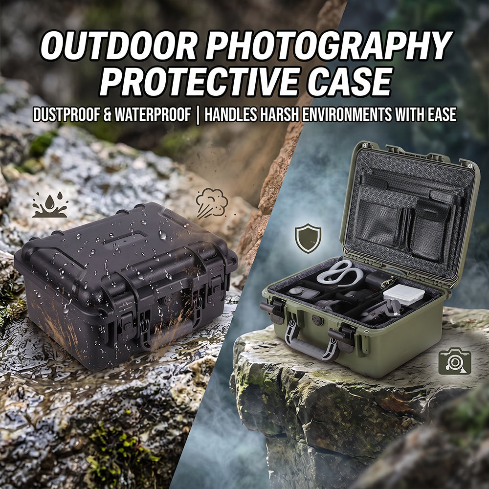 ALUBOX Waterproof PP Camera Hard Protective Case