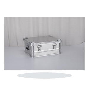 ALUBOX 504020 low silver non-wheeled aluminum tool storage case