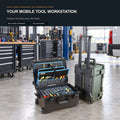 ALUBOX FR5038 rolling tool case in technician workshop