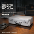 4800 Aluminum-Framed Lockable Equipment Case with Optional Foam