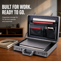 450LP Lockable 15–16 Inch Laptop & Document Case with Optional Grid Foam