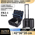 Dual-Use Handheld & Rolling Industrial Protective Tool Storage Case