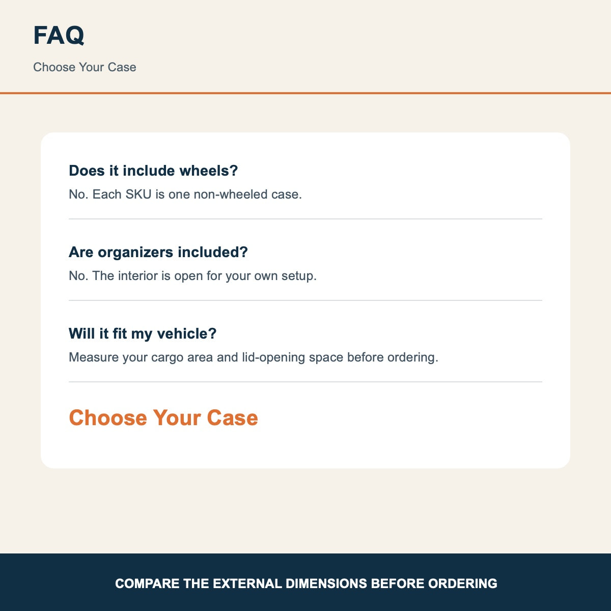 5040 aluminum case FAQ and selection notes